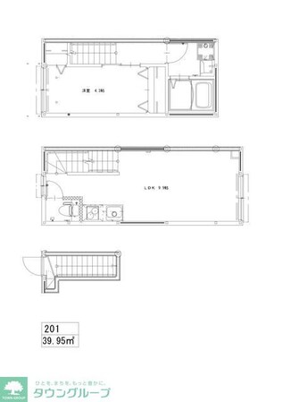 ソルナクレイシア三鷹IIの物件間取画像